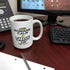 ThisWear Chef Gifts for Women Romain Calm Lettuce Carrot On Cooking Gifts 15oz Ceramic Coffee Mug with Handle...