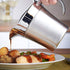 Double Insulated Gravy Boat - Stainless Steel Sauce Jug with Hinged Lid Hinged Lid Ideal for Gravy or Cream at Thanksgiving (750ML/26 OZ)...
