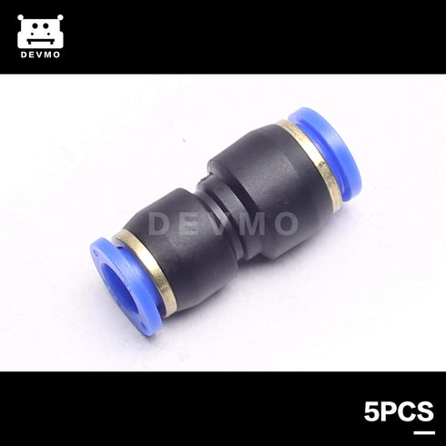 5PCS 10mm to 12mm Tube Air Pneumatic Push in Straight Gas Fittings Plastic Quick Connectors Fitting...