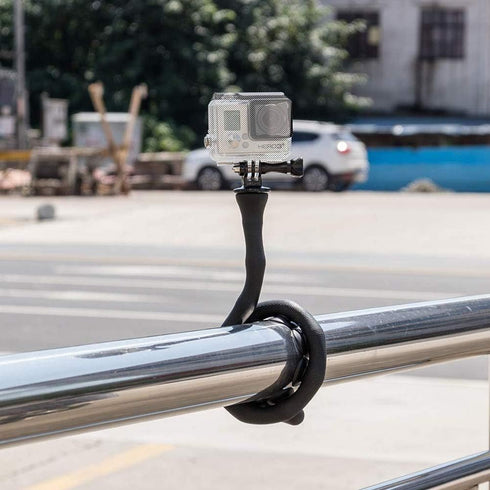 Cute Worm Cell Phone Holder, 360 Degree Rotating Bendable Flexible Phone Mount with Suction Cup Creative Phone Bracket for iPhone, Samsung, LG, Ne...