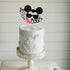 Mouse Inspired I'm Twodles Cake Topper, Mouse Cartoon Theme Baby Boys 2 Years Old Cake Decor, Baby Boys 2nd Birthday Party Decorations Supplies...