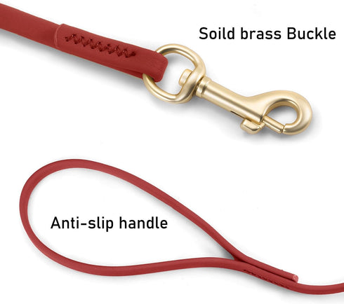 Waterproof Dog Training Leash Dog Long Leash Lead - 5FT/10ft/16ft/20ft /30ft/33ft, Suitable for Small Medium and Large Dogs, Ideal for Outdoor Bea...