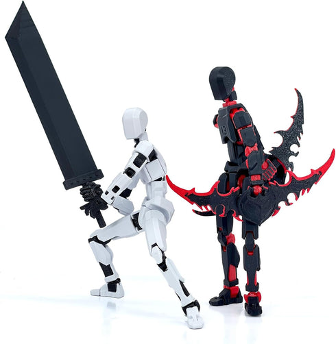 (Assembly Completed) 3D Printed Action Figure?T13 Robot Action Figure, T13 Collectible Action Figure Articulated, for Collectors Desktop Decoratio...