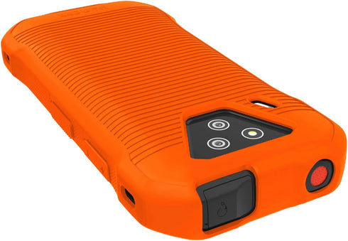Case Compatible with Kyocera DuraForce Ultra 5G Phone Model E7110 (Verizon), Durable Slim Flexible Cover Case with Drop Protection (Orange)...