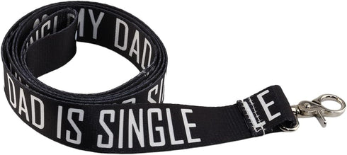 BLUPARK Funny Dog Leash My Dad Is Single Valentine's Day Gift Dog Owner Pet Lover Gift(My Dad is Single)...