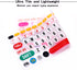 HRH - Ultra Thin Silicone Keyboard Cover Compatible for Logitech K380 Multi-Device Bluetooth Keyboard,Creative Rainbow font...
