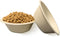 JETKONG 12 oz/1.5 cup Disposable Dog Bowls 50pk, 100% Compostable Pets Feeding Bowls Paper Dog Travel Bowls Great for Dry and Wet Dog Food or Wate...