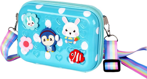 Kids Camera Case Compatible with GKTZ/Goopow/Mgaolo/CIMELR/Seckton/Desuccus/PROGRACE/Dylanto/Rindol/Agoigo/Unicorn Kids Camera Toys, Large capacit...