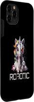 iPhone 11 Pro Funny Unicorn Robot Robotic Cuddling Cyborg Case...