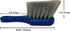 Wheel & Tire Brush for Car Rim, Soft Bristle Car Wash Brush, Cleans Tires & Releases Dirt and Road Grime, Short Handle for Easy Scrubbing Blue...