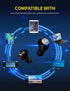 Wireless Earbuds Bluetooth, Wireless Earbuds for Kids Bluetooth 5.0 Waterproof in-Ear Headphones with Mic and Charging Case, Deep Bass Touch Contr...