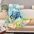 Easter Throw Blanket Kids Small Rabbit Easter Egg Bunny Blanket Spring Decorative Blankets for newborn babies Girls Boys Child Baby Bed Soft Cozy ...