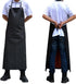 Surblue Waterproof Apron Chemical Resistant Work Safe Clothes (black)...