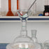 Glass Powder Funnel, Short Stem Funnel with Heavy Wall Borosilicate Glass and a Top Diameter of 100 mm...