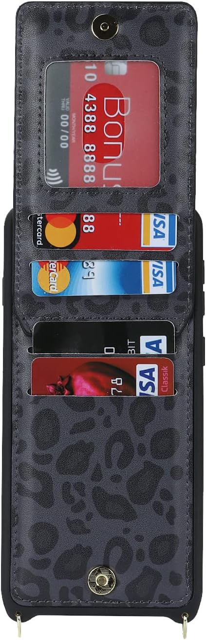 for Google Pixel 7 Case with Card Holder for Women,Pixel 7 Phone Case Wallet with Strap Credit Card Slots Crossbody with Kickstand Zipper Shockpro...