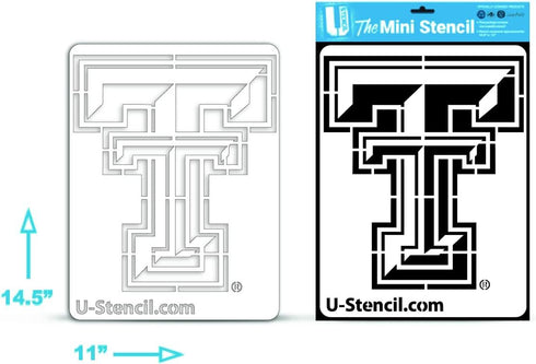 Texas Tech Double T Mini Stencil - TTOOS-202...