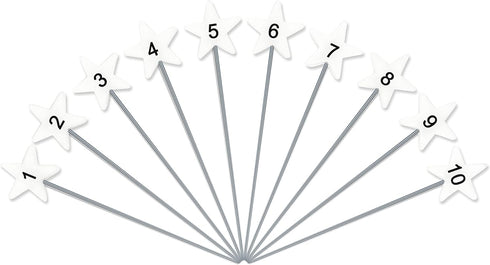 Dritz 3019 Flat Head Numbered and Directional Pins (115-Count) , White...