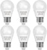 LED Refrigerator Light Bulb, 40 Watt Equivalent LED Appliance A15 Light Bulb 5000K Daylight for Fridge, E26 Base, Non-Dimmable, 6-Pack...