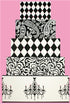 Designer Stencils Chandelier Stencil Set Cake and Cookie Stencils, Beige/Semi-Transparent, 2.5", 3.5", 5"...