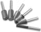 Set of 6 Rotary Cutting Burr Set Grinder Bit 6mm Round Shank Woodworking Carving Tools...