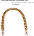 Yichain 25 Inch Trendy Chunky Metal Chain Purse Handles Shoulder Strap Replacement for Handbag (Antique Gold)...