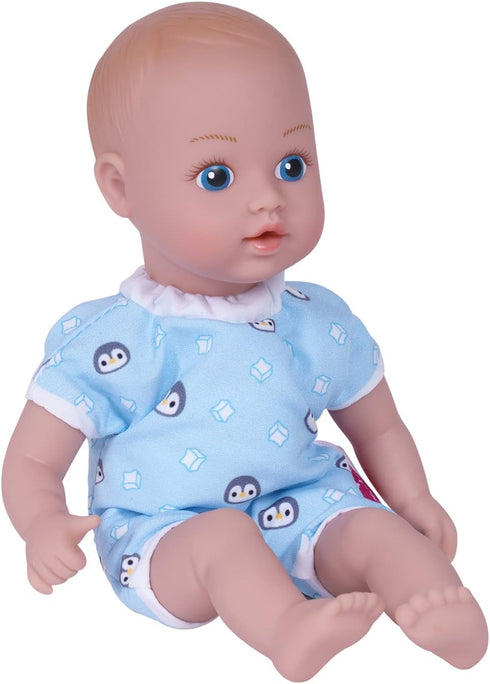 ADORA Bath Time Baby Tots Collection, 8.5" Baby Doll and Clothes Set, Made with Fresh Powder Scent, Machine Washable and Exclusive QuickDri Vinyl ...