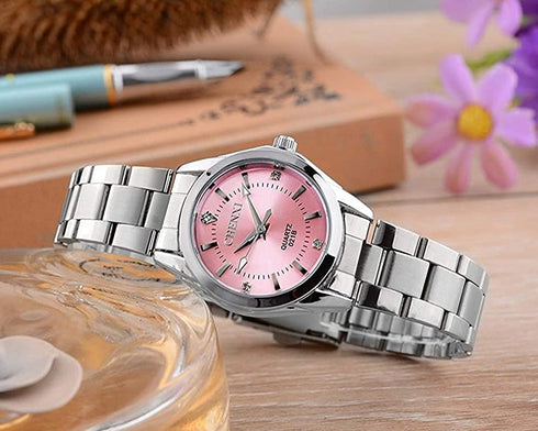 Watches for Women Analog Quartz Silver Stainless Steel Watches Luminous Waterproof Ladies Dress Watch...