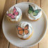CHOCKACAKE Edible Wafer Butterflies - Big Assorted Set of 24 - Cake and Cupcake Toppers, Decoration...