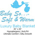 Baby So...Soft & Warm - Plush Baby Blankets, Blue, Pink, Yellow, White for Boys, Girls, Kids, newborn, infant, toddler, unisex, Ultra Soft, fuzzy,...