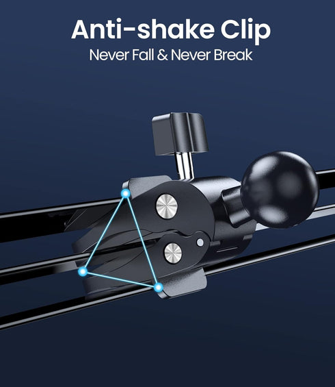 MOKPR Universal Air Vent Clip for Wireless Car Charger & Car Mount, Ultra Strong Anti-Shake Vent Grip for Most Car Phone Mount Holders with Joint ...