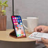 Wooden Cell Phone Stand, Universal Mobile Phone Holder Stand Non Slip Stable Desktop Phone Stand for iPhone, iPhone13,Samsung Galaxy Smartphones, ...