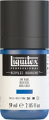 Liquitex Professional Acrylic Gouache, 2-oz (59ml) Bottle, Sky Blue...