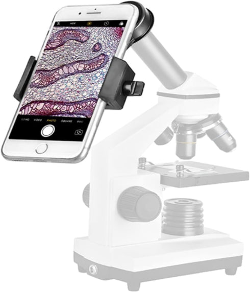 Microscope Lens Smartphone Adapter- Microscope Cellphone Camera Adapter, Built-in WF16X Microscope Eyepiece- Celticbird Smartphone Camera Adapter ...