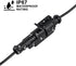 AITRIP 10 Kit 1 Pin Connector,Way Car Waterproof Electrical Connector,1 pin Plug Auto Electrical Wire Connectors with Wire 16 AWG Marine for Car, ...