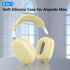 Silicone Case Cover for AirPods Max, Ear Pad Case Cover/Ear Cups Cover/Headband Cover for AirPods Max Headphones, Anti-Scratch Accessories Soft Si...