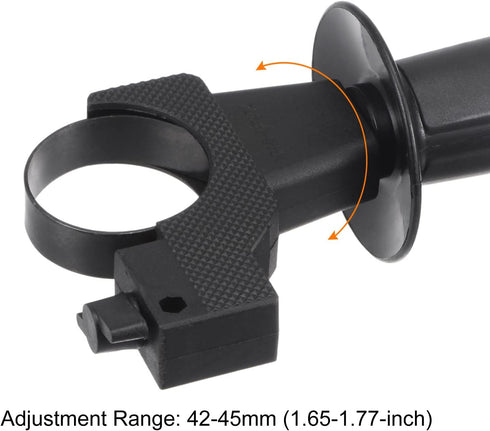 uxcell Plastic Electric Hammer Handle Auxiliary Side Front Grip for GBH-20/22/24 Power Tool...