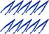 10Pcs First Aid Tweezers, Disposable Forceps, Practical Clamp Clips Accessories, Useful Plastic Repair Tools Kits for Elementary Science, Blue...