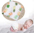Muslin Swaddle Square Blankets Baby Receiving Blanket Wrap Swaddle Towel for Girl Shower Gift - Big Pineapple...
