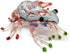 Frog Miniature Figurines Animals Hand Blown Color Glass Art Collectible Gift Decorate 3" (Red Green)...