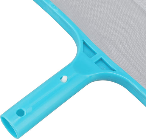 Pool Skimmer Net, Plastic Larger Capacity Pool Skimmer Professional Grade Deep Bag Pool Leaf Rake for Above Ground Inground Swimming Pools Fine Me...