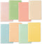 THiNKABLE Pastel Aesthetic Notebooks Set, Cute Journal Set 8 pack, A5 5.5 x 8.3 in 60 Pages, Simple Cover Notebook, Minimalist Journal for Women L...