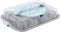 GoodCook Sweet Creations Bake-Take-Serve Nonstick Cupcake Pan Set with Tiered Stand, Silver/Blue...