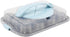 GoodCook Sweet Creations Bake-Take-Serve Nonstick Cupcake Pan Set with Tiered Stand, Silver/Blue...