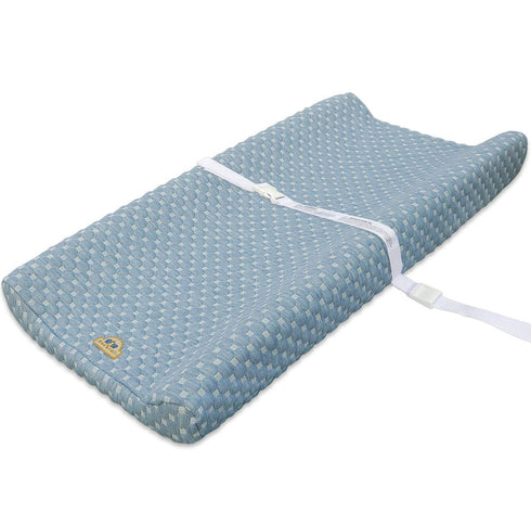Super Soft and Comfy Changing Pad Cover for Baby by BlueSnail (Blue)...
