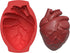 2024 New Extra Large Heart Silicone Mold - 3D Realistic Heart Halloween Silicone Molds with Support Base for Cakes, Breakable Chocolate, Jelly, Pu...