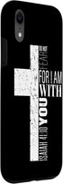 iPhone XR Bible Verse Phone Case Men Dad Isaiah 41 10 Christian Cross Case...