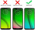 for Moto G7 Case, for Moto G7 Plus Case with Flowers, Slim Shockproof Clear Floral Pattern Soft Flexible TPU Back Phone Cover for Motorola Moto G7...
