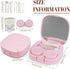 2PCS Contact Lens Case with 2Pcs Cleaner Washer, Portable Travel Eye Contact Case Contact Cases with Mirror Tweezers Remover Tool Solution Bottle ...