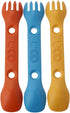 UCO Mini Spork Camping Combo Spoon-Fork Utensil For Kids, 3 Pack...