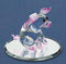 Glass Baron Pink Pig Miniature Figurine...